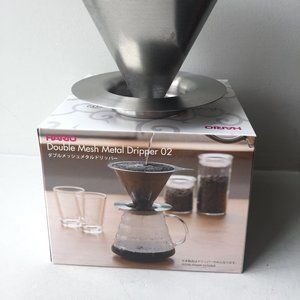 Hario Double Mesh Metal Dripper 02